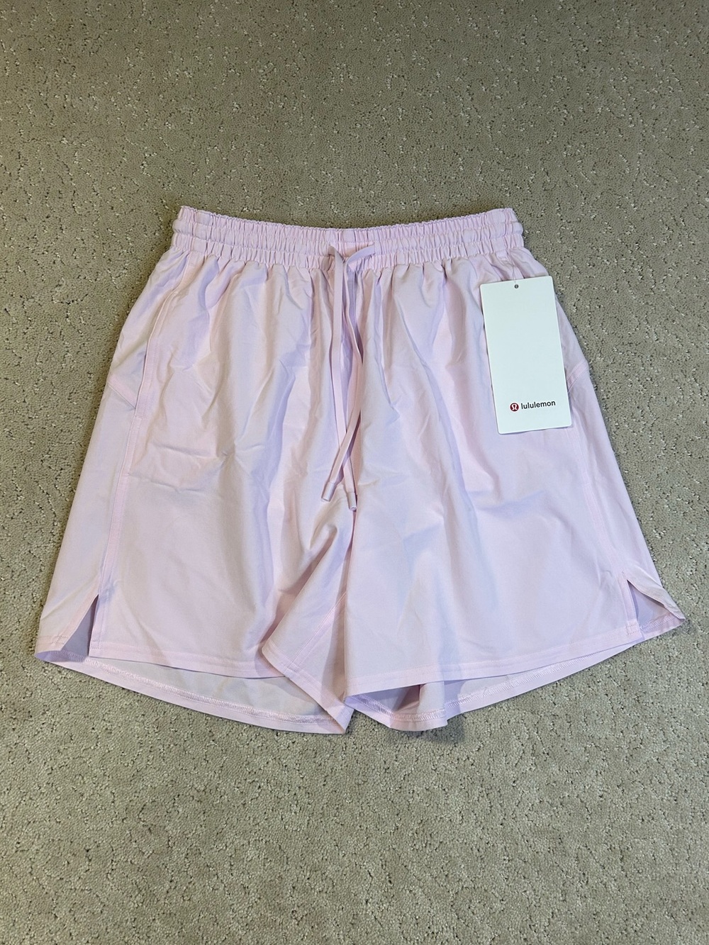 NWT Lululemon Pace Rival High-Rise Short 5" PNKO Womens Size 4